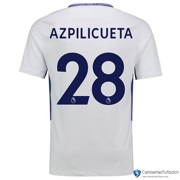 Camiseta Chelsea Segunda equipo Azpilicueta 2017-18